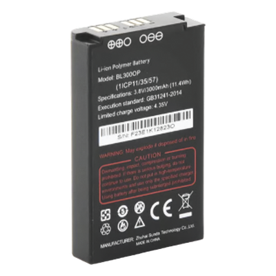 BL300OP - Batería de Repuesto / 3,000 mAh / 3.8 VCD / Compatible con Radio RG360 / Diseño Robusto