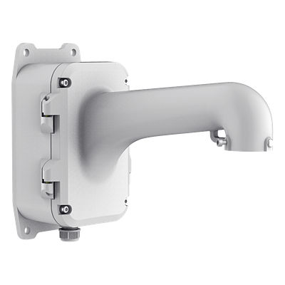 DS-1604ZJ-BOX - Soporte de Pared para Domo PTZ / Aleación de Aluminio / IP66 / 2.15 kg / 395.5 x 281.2 x 170.7 mm