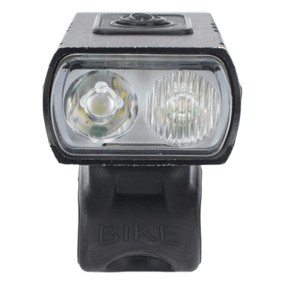 XBK01V2 - Luz LED Frontal para Bicicleta / 500 Lúmenes / IP67 / Batería Recargable 1200 mAh / Resistencia a Caídas 2 m (6.6 ft) / USB-C / 3 Niveles de Intensidad