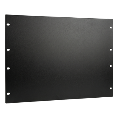P19RPP3UB - Tapa Ciega para Rack / 3 UR / Acero 2.66 mm / 19" EIA / Negro Jet / 5.22 x 19.00 x 0.11 in (13.26 x 48.26 x 0.28 cm)