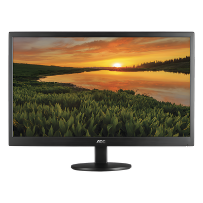 E970-SWHEN - Monitor LED de 19", Resolución 1366 x 768 Pixeles con Entradas de Video VGA / HDMI