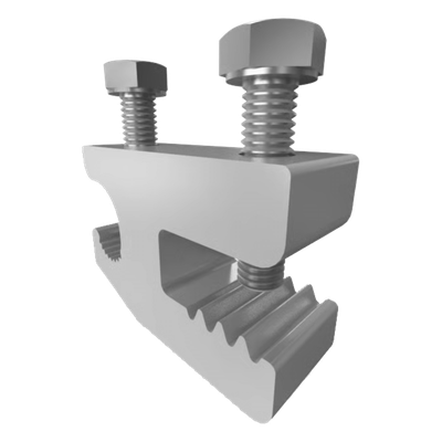 M00112 - Conector de Puesta a Tierra / Aluminio / Doble Calificación Cu/Al / Rango 4-14 AWG / Estañado / 2 Puertos / UL y CSA
