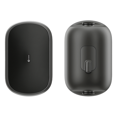 AW-8D-BK - Altavoz PoE Dante / 8 Pulgadas (0.66 pies) / IP66 Todo Clima / 2 Vías / 91 dB SPL / PoE++ / DSP Integrado / Montaje Pared / UL62368