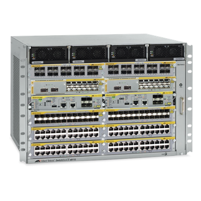 AT-SBX8112 - Chasis de Switch Blade / 12 Ranuras / 2 Controladores + 10 Línea / 184 Gbps / Hot-Swap / 6.56 ft (2 m) Rack