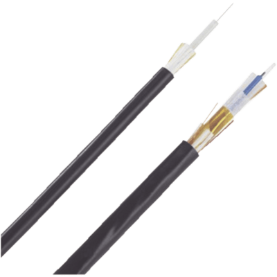 FSCL912 - Cable de Fibra Óptica / 12 Hilos / Monomodo OS2 / Interior-Exterior / Loose Tube 250 μm / LSZH / No Conductiva / Plenum