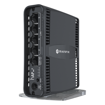 C52IG-5HAXD2HAXD-TC - Router Wi-Fi 6 / 5 Puertos Gigabit / PoE In/Out / 160 mW / CPU 4 Núcleos / 1 GB RAM