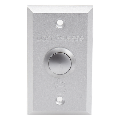 PRO800B - Botón de Petición de Salida / Aluminio / ≤24 VDC / 500,000 Ciclos / NC/NO/COM / 86 x 50 x 20 mm