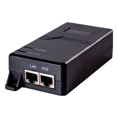 SD.PE-0016-GS - Inyector PoE / 56V / 56W / 2 Puertos 2.5 GbE / PoE+