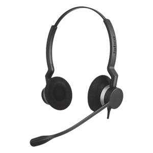 BIZ-2300-DUO-QD - Diadema / Auricular Jabra Biz 2300 Duo / QD / Cable Reforzado / Brazo 360° / Contact Center (2309-820-105)