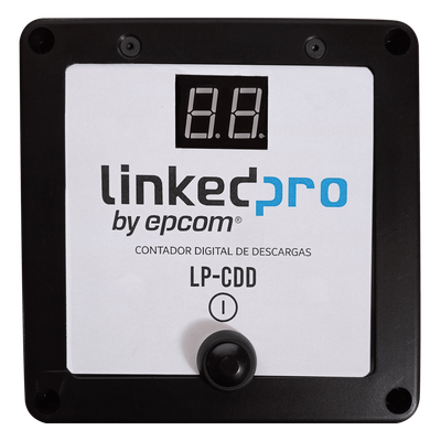 LP-CDD - Contador Digital Descargas Atmosféricas / Pantalla Digital / IP65 Exterior / Batería 3V / Rango -20°C a 60°C / 120x120x60 mm (4.7x4.7x2.4 in)