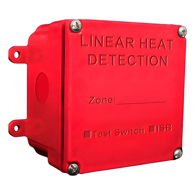 RG-5223 - Botón de Prueba para Detección Lineal de Calor / 24 VDC a 28 VDC / 100 mA / IP66 / -20 °C a 60 °C / Montaje DIN 35 mm