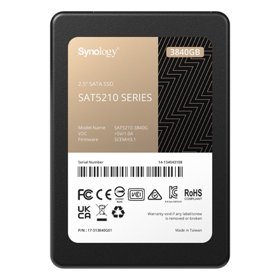 SAT52103840G - 3840 GB SSD , diseñada para Synology NAS