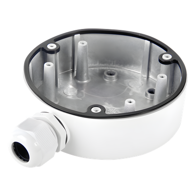 DS-1280ZJ-DM21 - Caja de Conexiones para Cámara Domo / IP66 / Ø137 x 42 mm / 250 g / Exterior