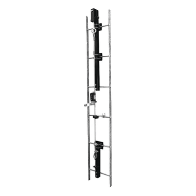 TT100LAD - Sistema de Línea de Vida / Escalerilla / 100' (30m) Altura / Torres SSV Galvanizadas