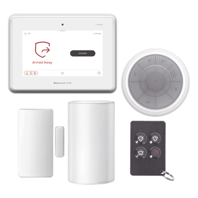 PROA7PLUSKMPC - Kit de panel de alarma / touchscreen 7" all-in-one / Wi-Fi Z-Wave Plus / Alexa integrada / sensor de movimiento + contacto + sirena + control
