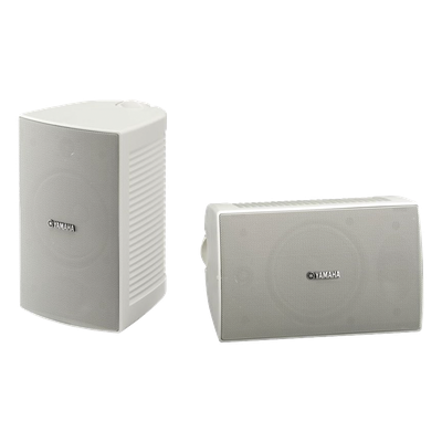 VS4W - Altavoz de Montaje en Pared / 2 Vías / Woofer 4 in / Tweeter 1 in / IPX3 / 8 Ohms / 70/100V / Color Blanco / Par