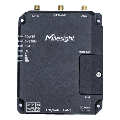 UR32-L04AF-W-485 - Router Industrial 4G LTE / Wi-Fi 802.11b/g/n / Dual SIM Failover / 2 Puertos Fast Ethernet / RS232+RS485 / -40°C a 70°C / VPN Multi-Protocolo