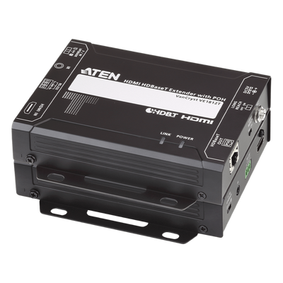 VE1812 - Extensor HDMI HDBaseT / POH / 1080p a 150m / 4K a 100m / RS-232 e IR bidireccional