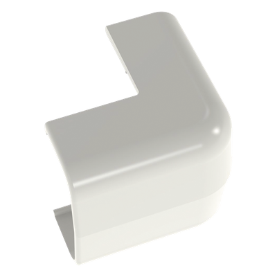 OCF5IW-E - Esquinero Exterior / ABS / UL94V-0 FT4 / 90° / 0 a 50°C / Blanco Mate
