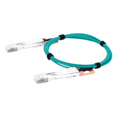 LP-AOC-400G-1M - Cable AOC QSFP-DD / 400 Gbps / Longitud 1 m (3.3 ft) / Fibra Óptica Activa / Hot-Swappable