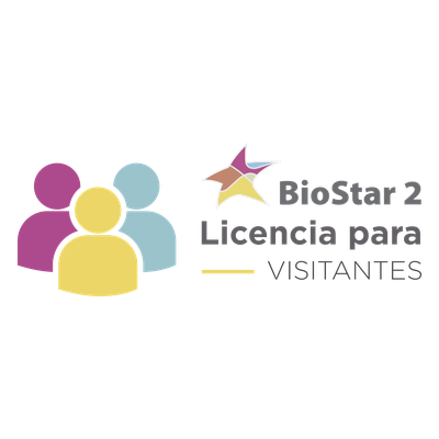 BIOSTAR2-VISITOR - Licencia de Visitantes / Control de Acceso Biométrico / Encriptación ISO 27001 / APIs RESTful y SDK / Acceso Móvil / Gestión Remota