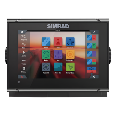 000-14448-001 - Simrad GO7 XSR navegador Fijo 17,8 cm (7") Pantalla táctil 1,32 kg Negro