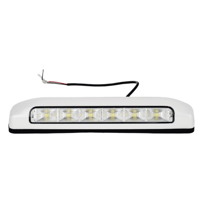 XLTE2205W - Luz de Escena LED / 6 LED / 75 lm / IP67 / 12-24 VCC / 0.1 A / 203 x 41 x 29 mm / 8 x 1.6 x 1.1 in / -30°C a +50°C / Bisel Blanco