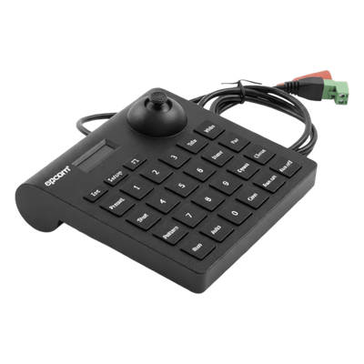 M-360K - Mini Teclado Controlador PTZ / LCD / Joystick Multidireccional / RS-485 / 12VCC