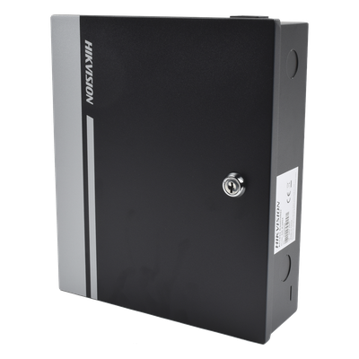 DS-K2802 - Controlador de Acceso para 2 Puertas y 4 Lectores / Fácil Administración con Software Gratuito / Incluye Gabinete y Fuente de Alimentación 12Vcc/8A / 10,000 Tarjetas / 50,000 Eventos