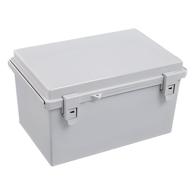 TXG-01-46 - Gabinete Plástico para Exterior (IP65) de 185 x 285 x 180 mm Cierre por Broche.