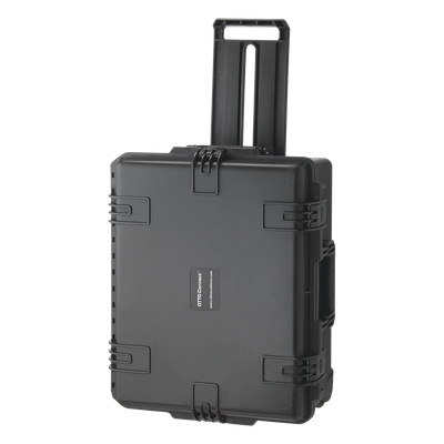 C1-02334 - Maletín rígido / ABS resistente / Capacidad 8 intercomunicadores / Impermeable / Ruedas multidireccionales / Asa telescópica