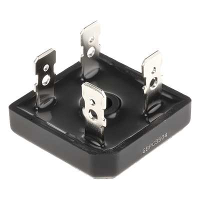 GBPC-3504 - Puente Rectificador / 35A / 400V PIV / 29 x 29 mm / Metal Encapsulado