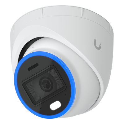 UVC-AI-TURRET-W - Cámara IP Turret / 4K 8 Megapixel / Ángulo Ultra-Ancho 109.9° / IR 40 m (131.2 ft) / AI Reconocimiento Facial y de Matrículas / LED Visión Nocturna a Color / Audio Bidireccional / IP66 IK08 / PoE+