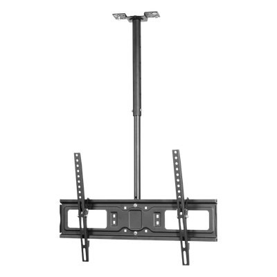 TVC3260 - Montaje de techo Inclinable y Ajustable para pantallas desde 32-75 pulgadas / Capacidad de Carga 50 kg / VESA 200x200 hasta 600x400 / Acabado Resistente a Rasguños / Incluye Herrajes de Montaje