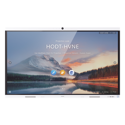 IHB286PU - HUAWEI eKit IdeaHub B2 Panel plano interactivo 2,18 m (86") LED Wifi 4K Ultra HD Blanco Procesador incorporado