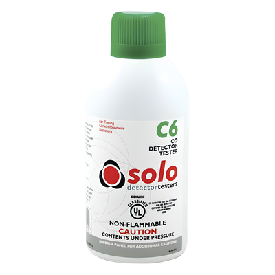 SOLO-C6 - Lata de Gas CO / Monóxido de Carbono Genuino / No Inflamable / Uso Manual o en Dispensadores / Certificación UL