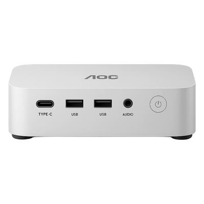 A3AR5 - Mini PC / AMD Ryzen 5 7430U / 16 GB DDR4 / 512 GB SSD / Wi-Fi 6 / 2.5G Ethernet / 6× USB 3.0 / HDMI 2.0 + DisplayPort