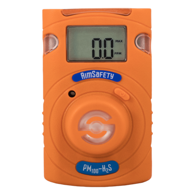 PM100-H2S - Monitor Personal Monogás / H2S / Alarma Triple / IP67 / Durabilidad 2 Años / Pantalla LCD