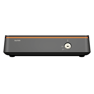 MINI-CASH-DRAWER - Cajón de Efectivo Compacto / ABS de Alta Resistencia / 3 Posiciones de Bloqueo / Voltaje Autoajustable 9V-28V / 1,000,000+ Operaciones / Carga 10 kg / Ruido <50 dB