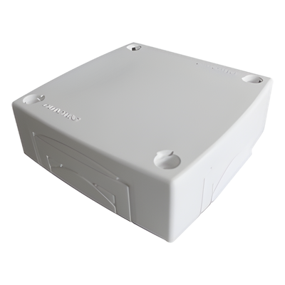 DX18745 - Caja de derivación / Tipo XT / ABS V0 y aluminio inyectado / -20°C a +180°C / Blanco / 0.226 kg/m