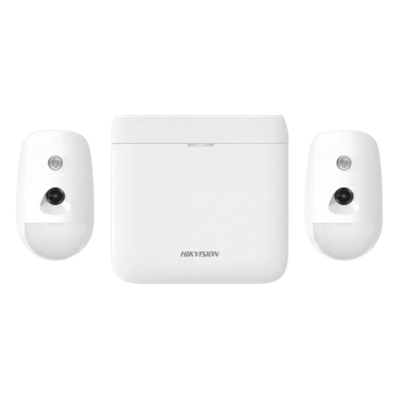 AX-PRO-KIT-96-PIR-CAM - Kit de Alarma Inalámbrica / 96 Zonas / 2 PIRCAM con Videoverificación / GSM 3G/4G / Batería de Respaldo 12 h / Inmunidad a Mascotas 30 kg / Frecuencia 433 MHz