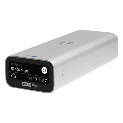 UCK-G2 - UniFi Cloud Key Gen2 para gestionar dispositivos UniFi, portal cautivo, alertas, configura vía remota, etc.