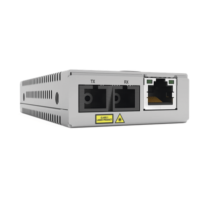 AT-MMC200LX/SC-960 - Convertidor de medios / Monomodo / 10/100TX a 100LX/SC / 20 km / TAA / 1310 nm