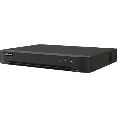 DS-7216HUHI-S2/XT - DVR 16 Canales TURBOHD + 16 Canales IP / 8 Megapixel (4K) / Audio Bidireccional / GUANLAN / Reconocimiento Facial / ACUSEARCH / 2 Bahias de Disco Duro / Salida de Video en 4K / H.265+