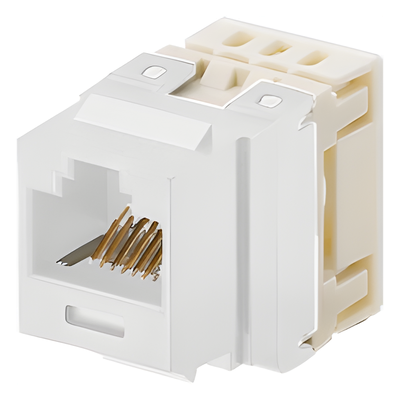 NKP5E88MEI - Jack Keystone / Cat 5e / 8P8C / Terminación 110 / Sin Blindaje / Marfil