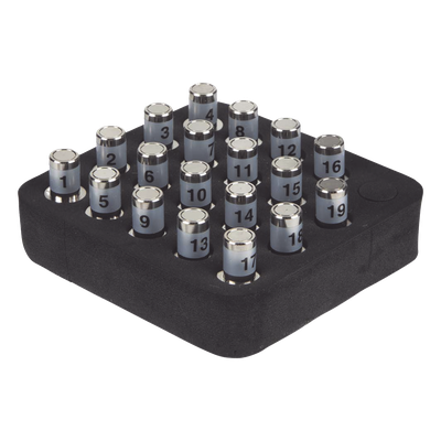 VDV512-056 - Kit de Mapeo Coaxial / 19 Ubicaciones Simultáneas / Conector F / Compatibilidad Scout Pro y Commander / 2.5 cm x 7.6 cm x 8.4 cm