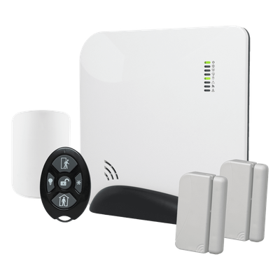 CPLUSPRO-KIT-STARTER - Panel de Alarma Inalámbrico / 96 Zonas / Conectividad Celular y Wi-Fi / 49 Usuarios / Z-Wave / 22.6 x 22.6 x 3.8 cm
