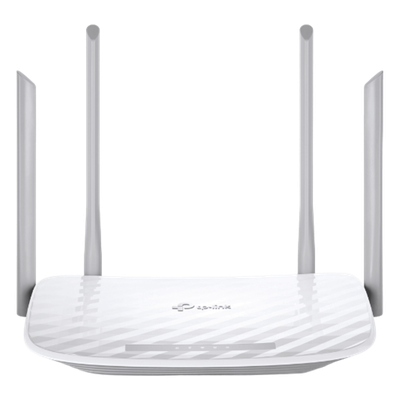 ARCHERC20 - TP-Link AC750 router inalámbrico Ethernet rápido Doble banda (2,4 GHz / 5 GHz) Negro, Blanco