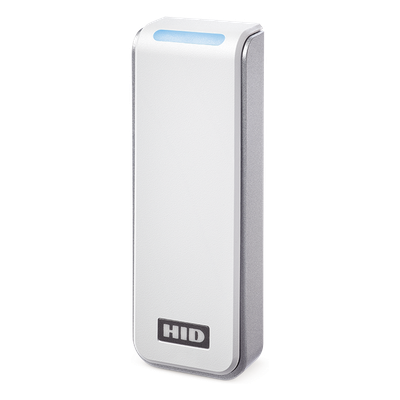 R20FW - Lector de Control de Acceso / Multitecnología / SEOS, iCLASS, MIFARE DESFire / Salida Wiegand y OSDP / 12 VCC / LED Tricolor