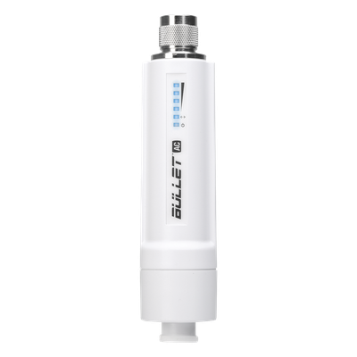 B-DB-AC - Radio Doble Banda / airMAX AC / 160 Mbps @ 2.4 GHz / 300 Mbps @ 5 GHz / PoE 24V / Gigabit / 6.23 x 1.81 in